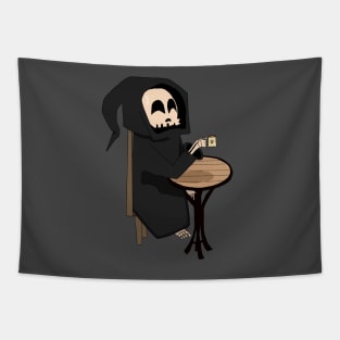 Grim Reaper Coffee Tapestry