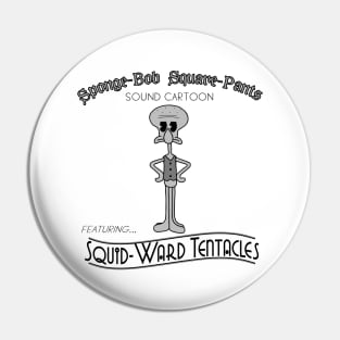 Vintage Squidward 3 Pin