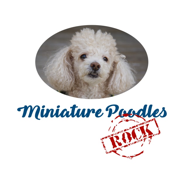 Miniature Poodles Rock! by Naves