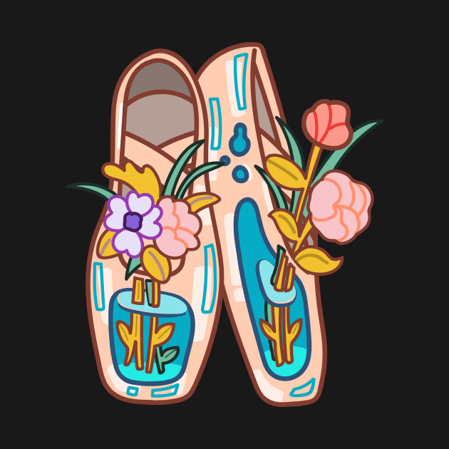 Ballet Pointe Shoes T1 by CozySkull