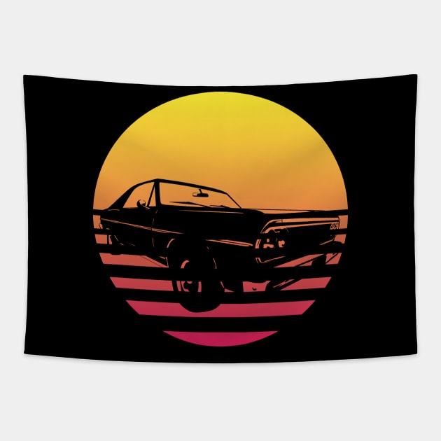 Retrowave tapestry outlet