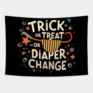 Trick or treat... or diaper change Tapestry