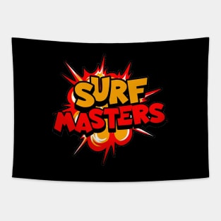 Surf Masters , Hello Summer Vintage Funny Surfer Riding Surf Surfing Lover Gifts Tapestry
