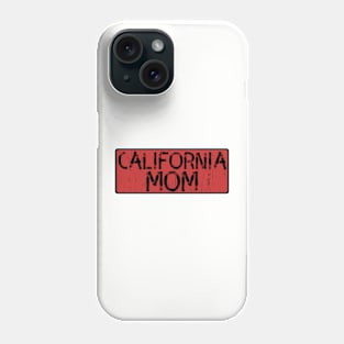 California mom distressed Phone Case