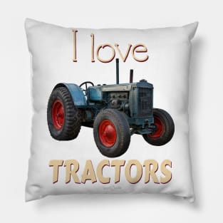 I Love Tractors CASE Pillow