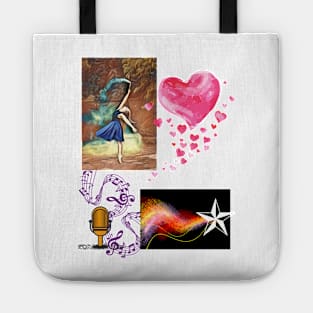 Music and dance, Dance gifts for teens, Christmas gift, gift for teen,dancing gifts for girls Tote