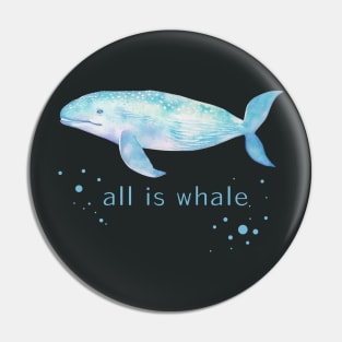 All Is Whale Watercolor Colorful Cute Baby Humpback Whale . Pin
