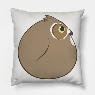 Bird Ball - Great Horned Owl Pillow