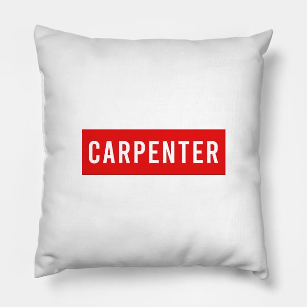 Carpenter Pillow by Saytee1