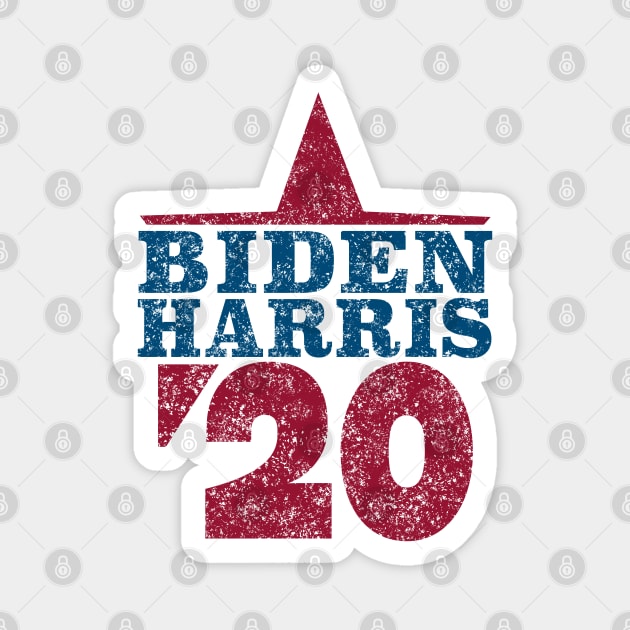 Joe Biden 2020 and Kamala Harris On One Ticket Distressed Magnet by YourGoods