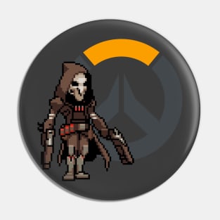 Overwatch - 16-Bit Reaper W/ Logo Pin