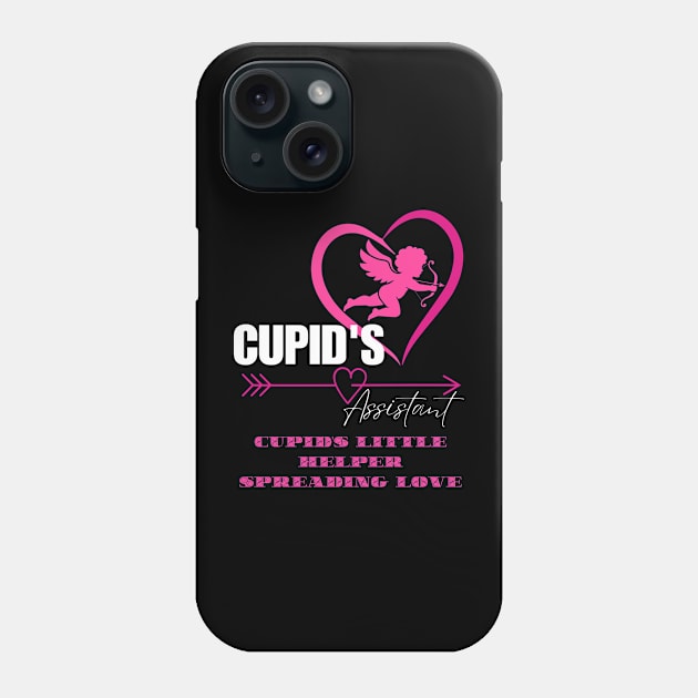 Cupid's Assistant Cupid's little helper spreading love Phone Case by Czajnikolandia