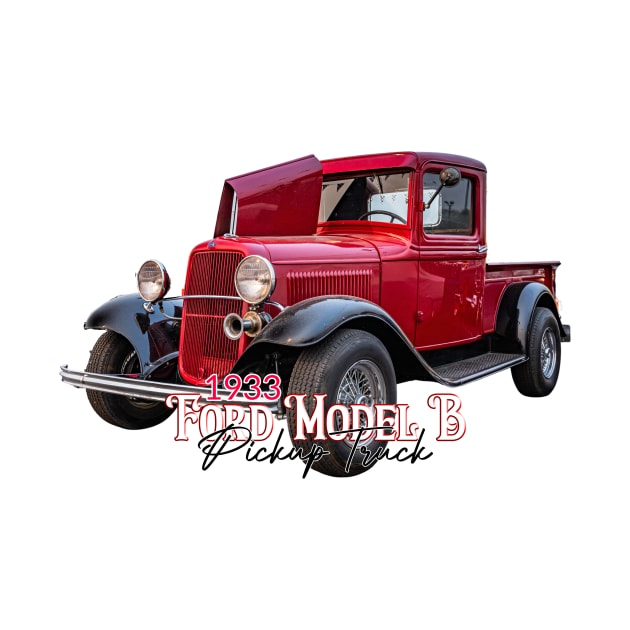 1933 Ford Model B Pickup Truck by Gestalt Imagery