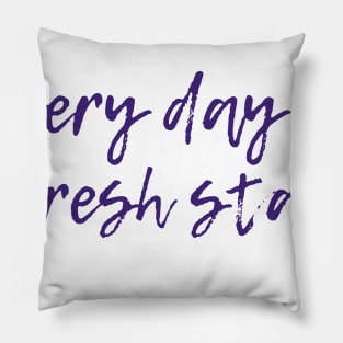 A Fresh Start Pillow