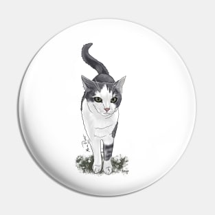 Sivka the cat Pin