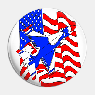 USAF Thunderbirds F-16 Falcon Pin