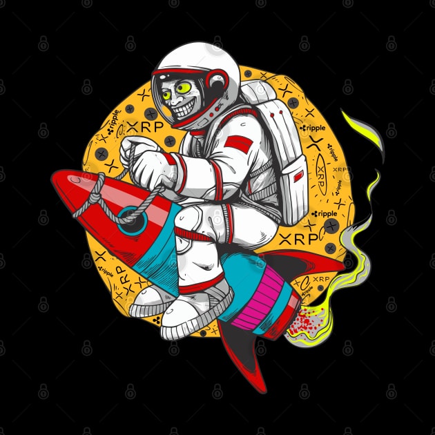 Crypto Astronaut by NB-Art