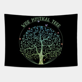 WISE MYSTICAL TREE Tapestry