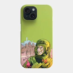 Underwater Diving Suit Ocean Gods Mysteries of Unexplored Worlds Retro Vintage Comic Book Phone Case