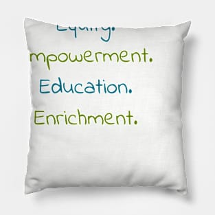 WVWW Tagline Pillow