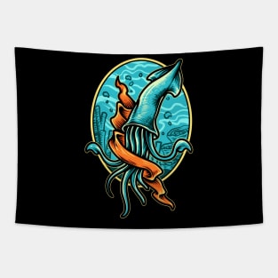 Mr. squid Tapestry