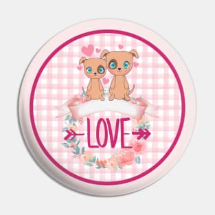 LOVE Cute Puppies dogs Pin