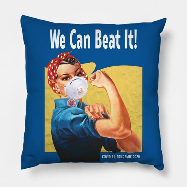 We Can Beat It! Pillow by Ladycharger08