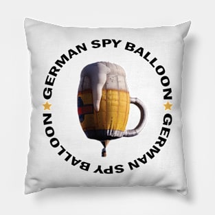 GERMAN SPY BALLOON -CHINESS SPY BALLOON- Pillow