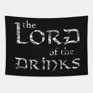 Lord of the Drinks Grunge Tapestry