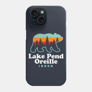 Lake Pend Oreille Idaho Fishing Camping Phone Case