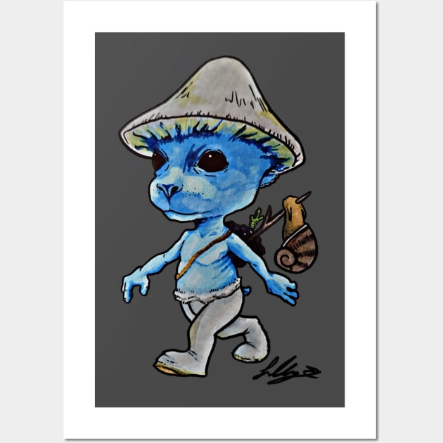 Tattoo Smurf Cat - Smurf Cat - Posters and Art Prints