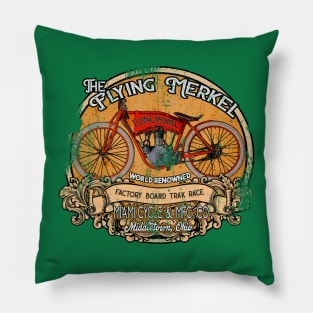 The Flying Merkel 1911 // Vintage Pillow