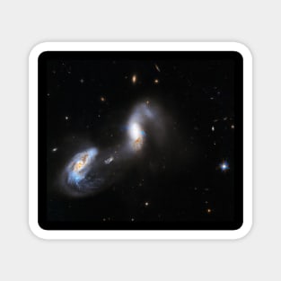 Hubble Snaps a Pair of Interacting Galaxies Magnet