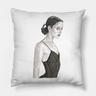 Ballerina at Rest Pillow