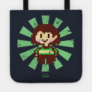 Chara Retro Japanese Undertale Tote