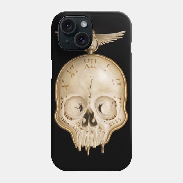 The Consequence of Time Phone Case by normanduenas