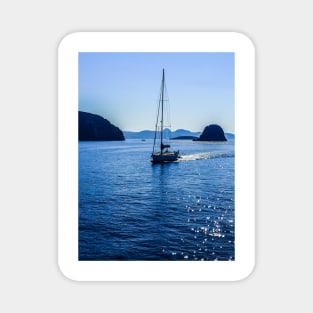 Greek Summer Sailing Magnet