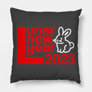 Lunar New Year / Year of the Rabbit 2023 Pillow