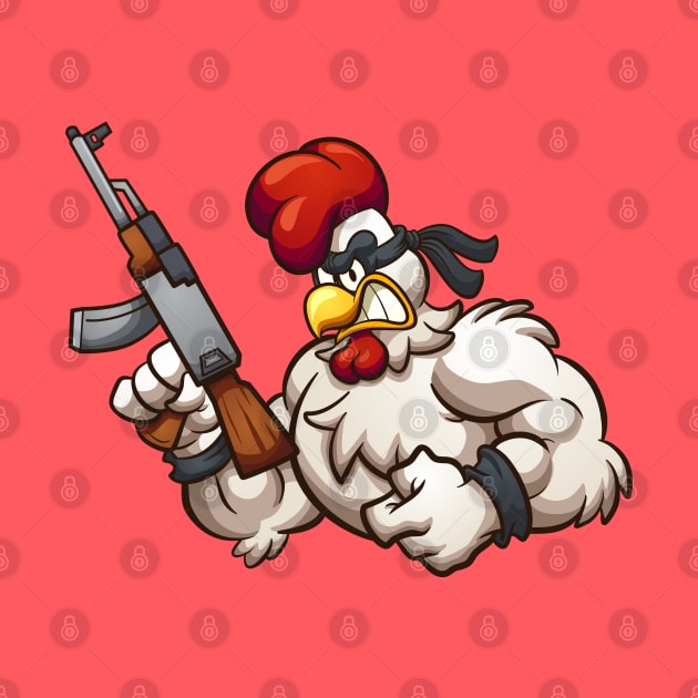 Tough chicken by memoangeles