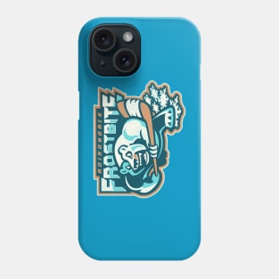 Defunct Adirondack Frostbite Hockey Team Phone Case