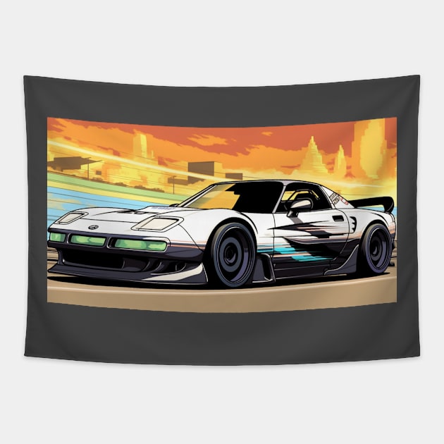 Mazda RX-7 FC Tapestry by Speed Culture Apparel