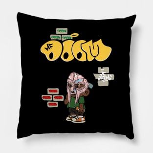 mf doom child Pillow