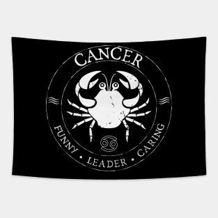 Cancer Zodiac Birthday Star Sign Zodiac Gift Tapestry