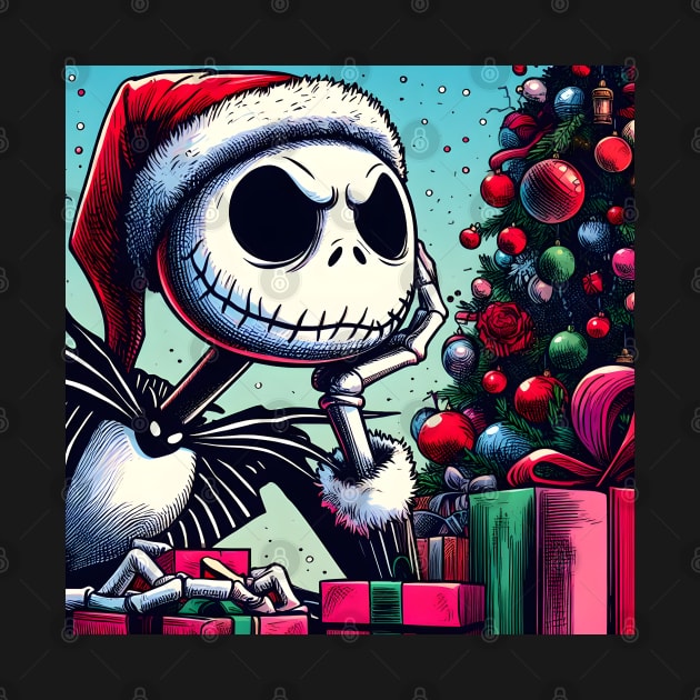 Elevate Your Holidays: Unique Jack Skellington Christmas Art for a Whimsical Celebration! by insaneLEDP