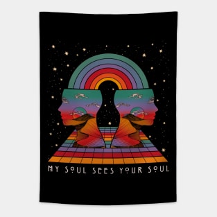 I see your soul Tapestry