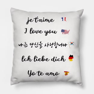 I LOVE YOU Pillow