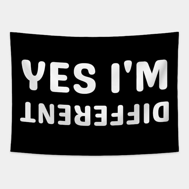 yes i'm different Tapestry by mdr design