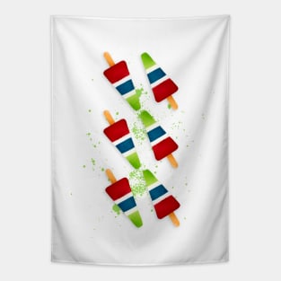 Tri Color Popsicles Tapestry