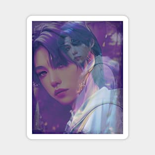 K-Pop Stray Kids Felix Fan Art Magnet