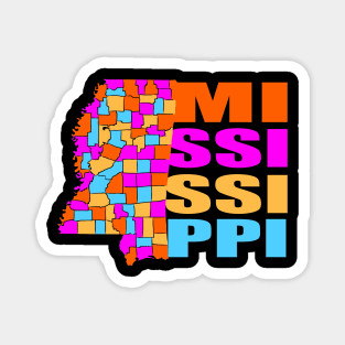 USA state: Mississippi Magnet